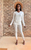 Long Sleeve Leggings Set | Ivory - FINAL SALE