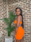 Sling Shot Mini Dress | Orange