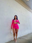 Cayman Ruched Dress Set