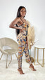 Hidden Gem Snakeskin Jumpsuit